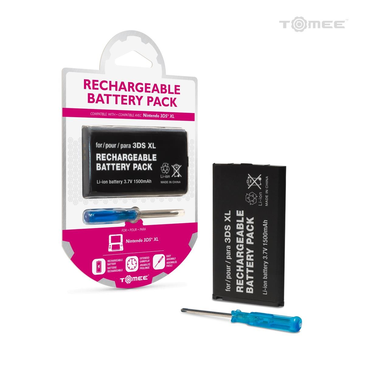 Rechargeable Battery PackFor: New 3DS XL / 3DS XL - Tomee