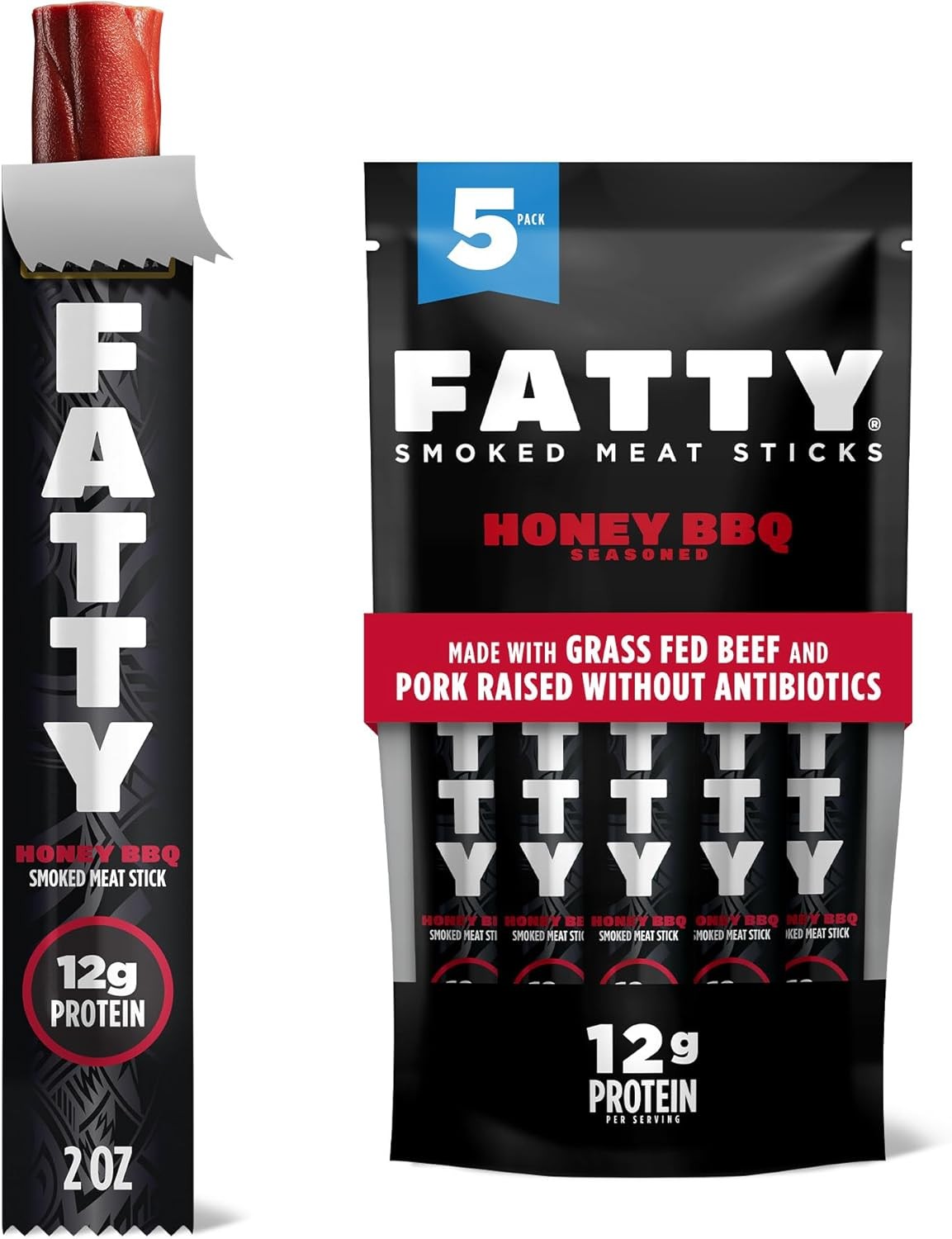 Meat Stis, Made with Grass Fed Beef, Pork Raised Without