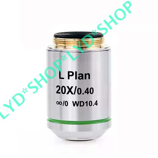 1pc New L Plan 20X/0.40 ∞/0 WD10.4 Long Distance Objective Lens OEM Substitute