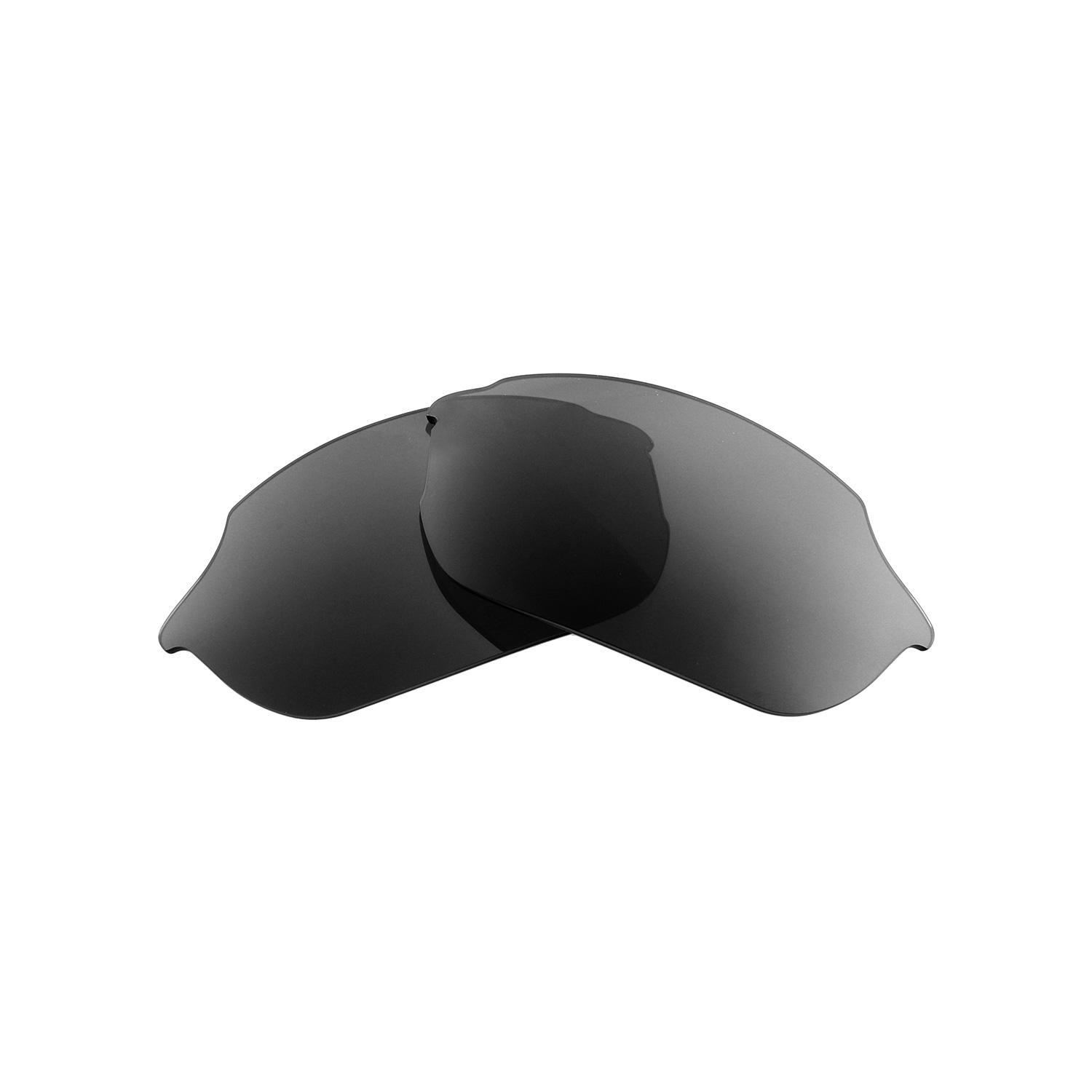 Walleva Black ISARC Polarized Replacement Lenses For Smith Optics Parallel