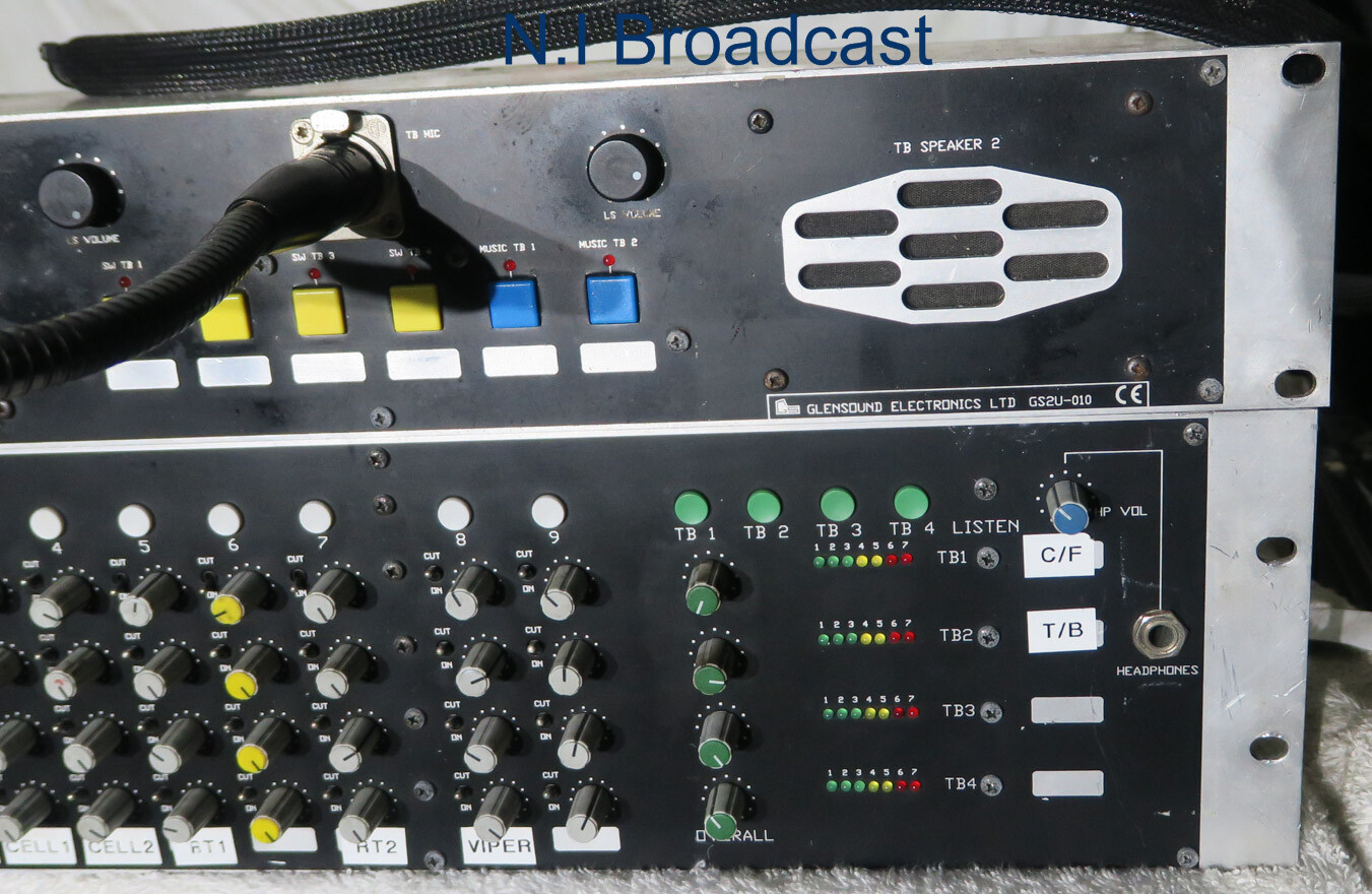 2x Glensound intercom / sound units