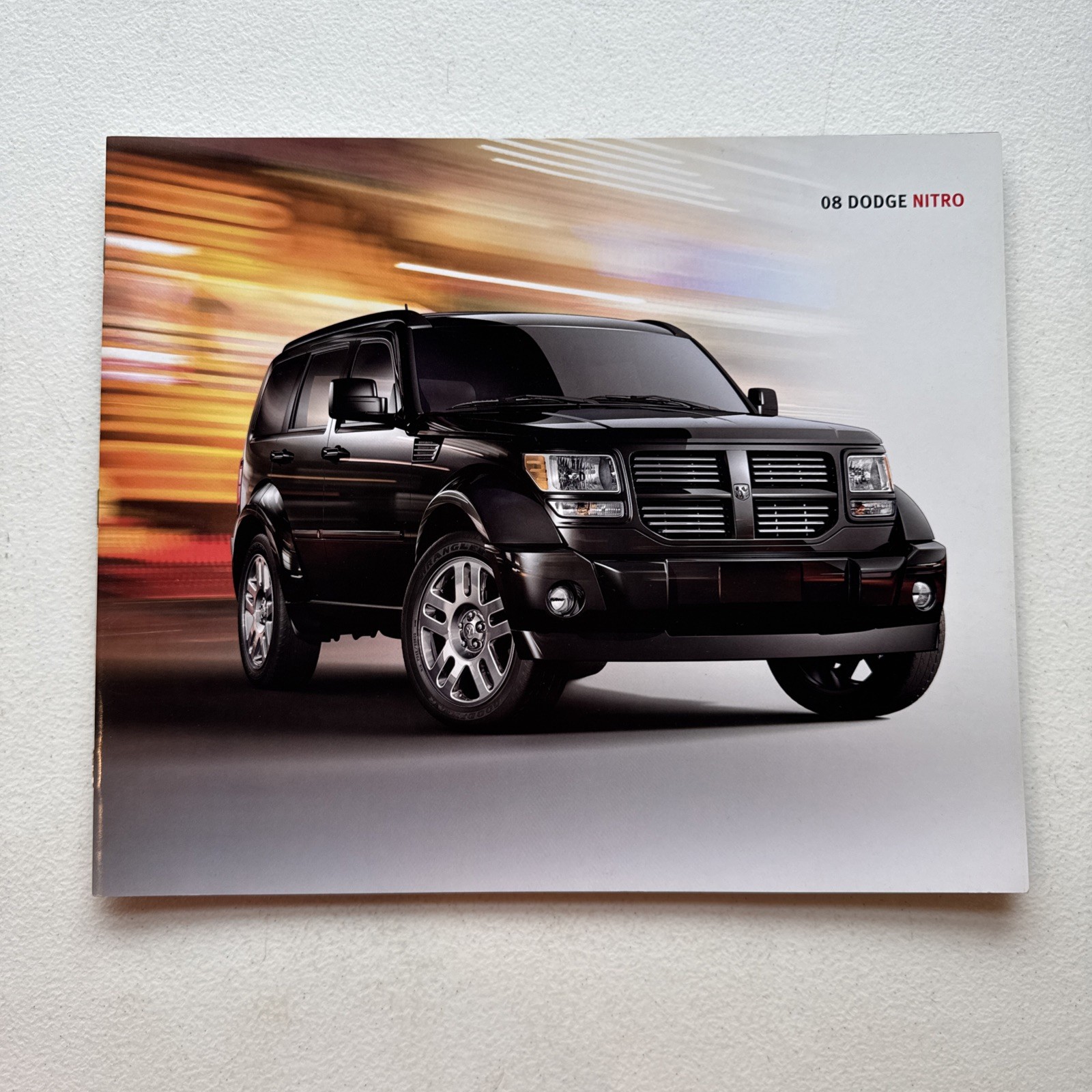 2008 Dodge Nitro Sales Dealer Catalog