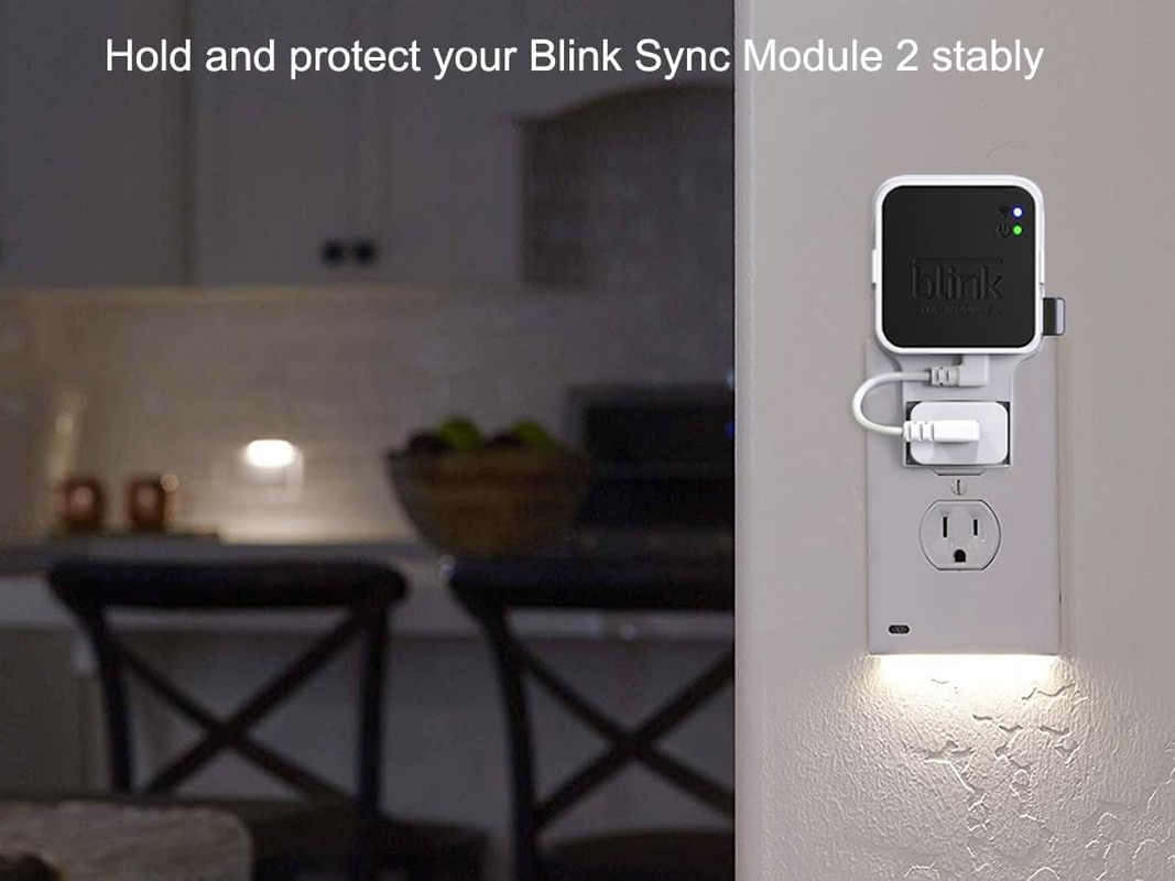 256GB Blink USB Flash Drive, with Outlet Wall Mount for Sync Module, Space-Savin