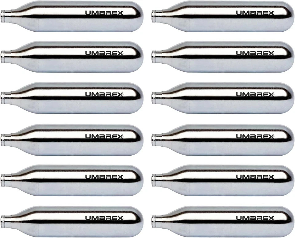 Umarex High-Grade CO2 Cartridges for Pellet Guns, BB Guns and Airsoft Guns