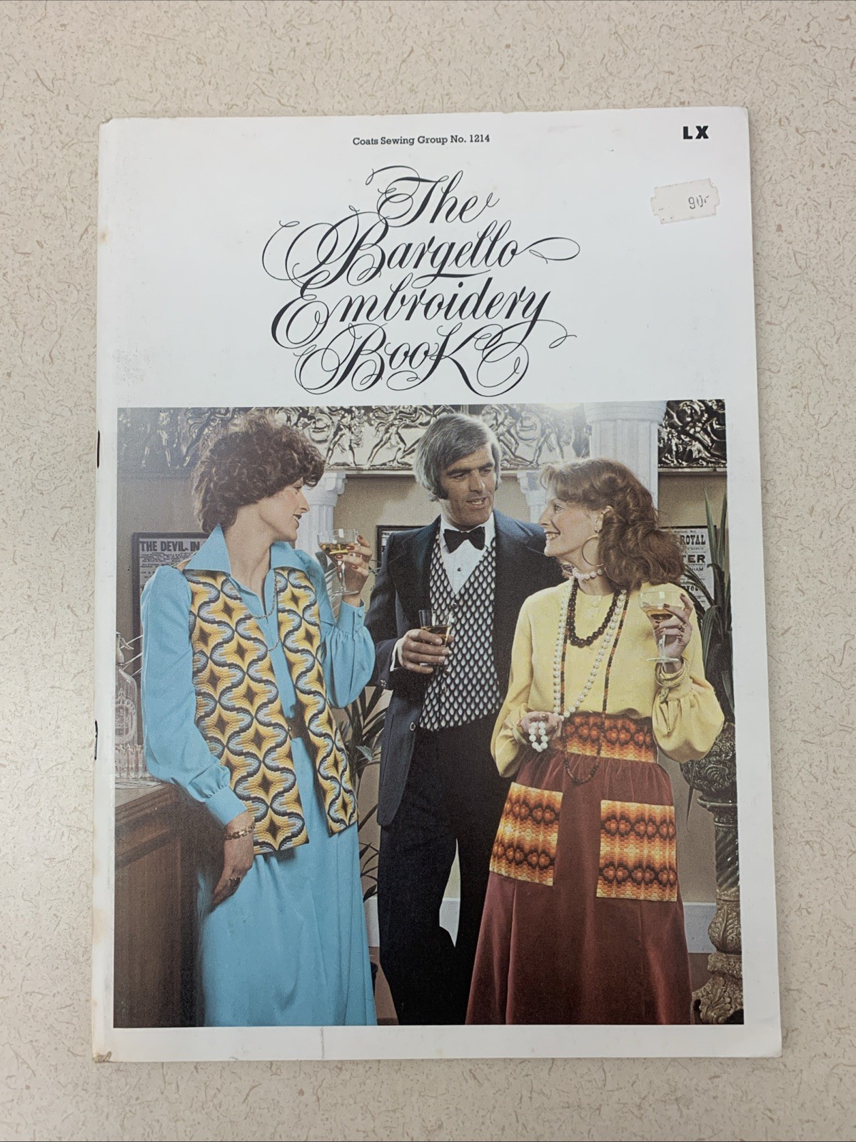 Vintage Bargello Embroidery 1975 Coats Sewing Group Book No. 1214 27 Designs Sew