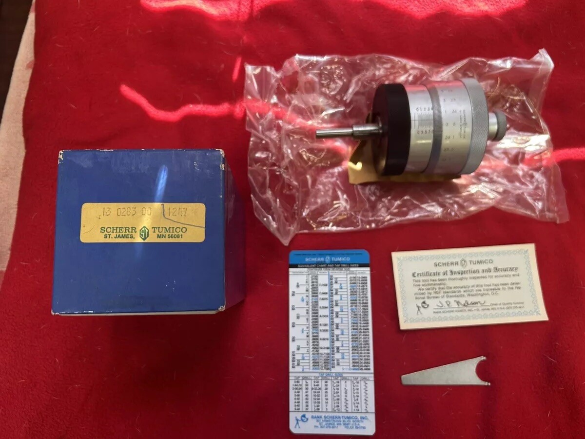 scherr tumico micrometer Head