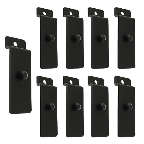 Slatwall Picture Hanger yyangz 10PCS Metal Slatwall Utility Hooks, Commercial