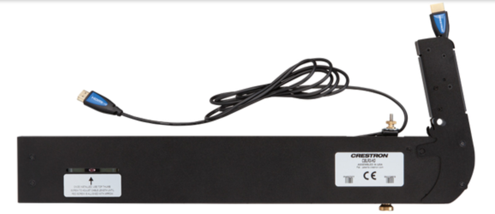 Crestron CBLR2-VGA-AUDIO Cable Retractor Flip Tops Cable Management System STP
