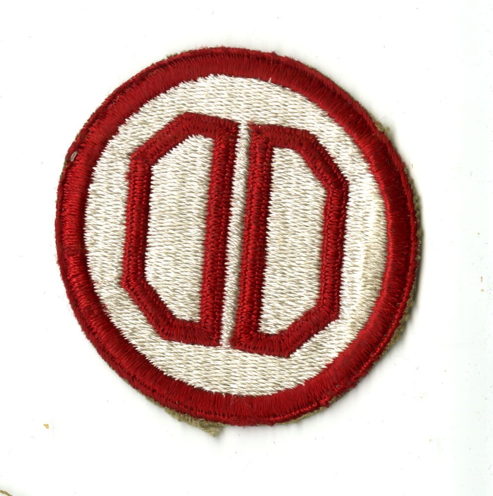 31st Infantry Division White Back Patch WWII Vintage Philippines Pacific
