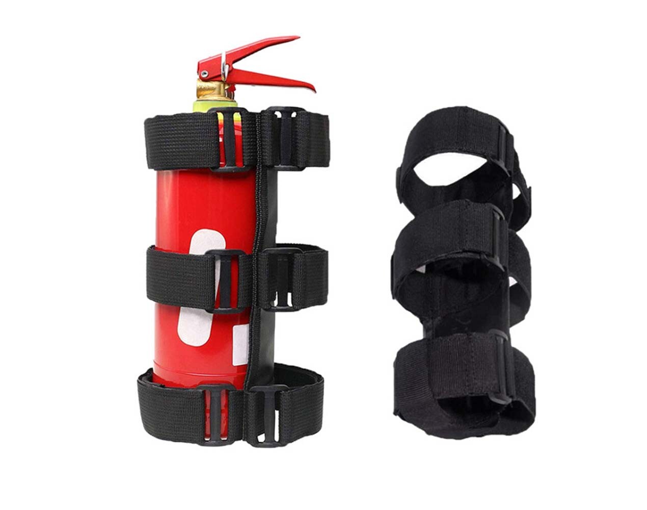 Fire Extinguisher Mount Holder Bracket Adjustable Roll Bar for Jeep Wrangler