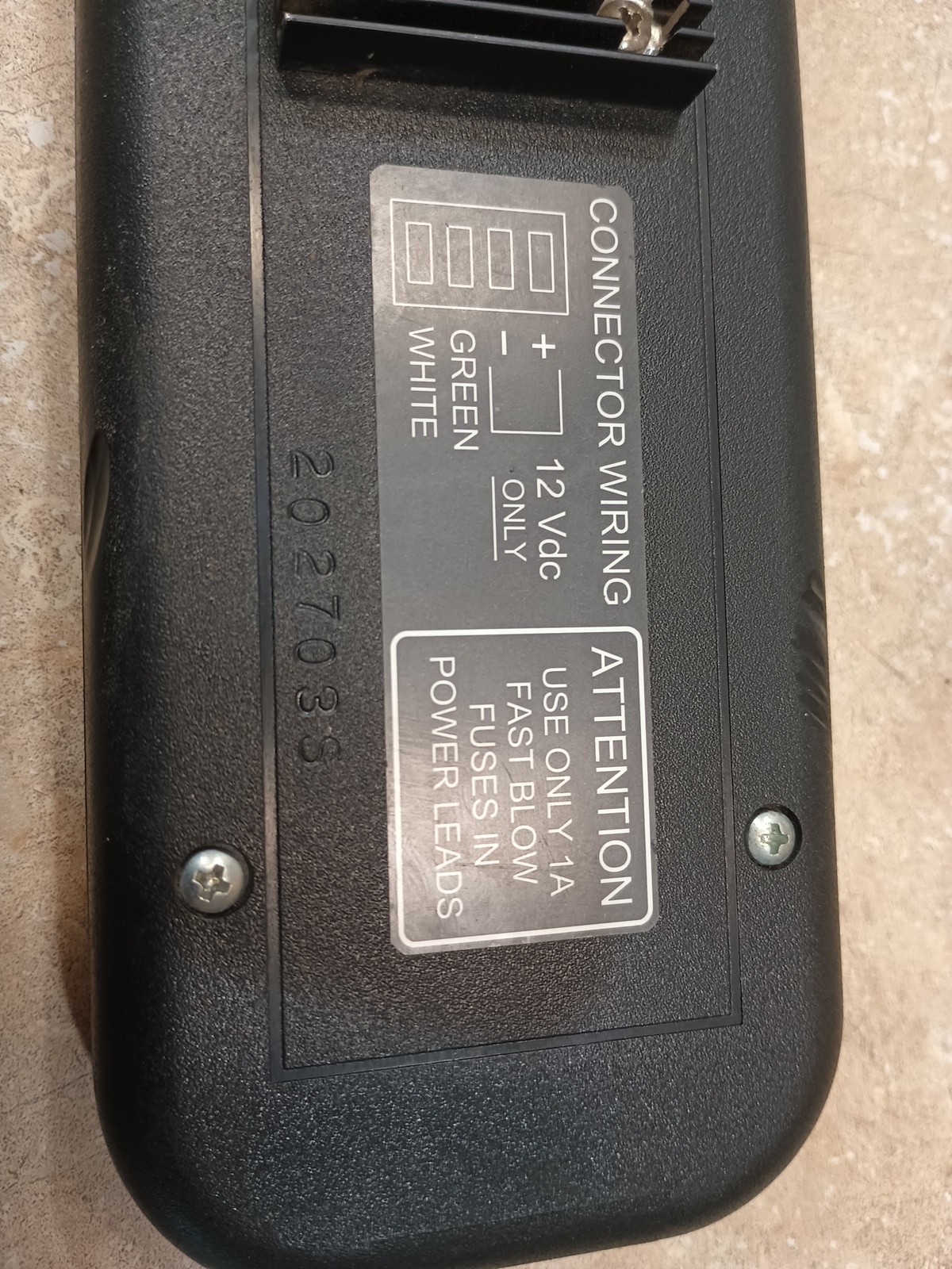 Vulcan V320 Scale Meter on board scale meter Working