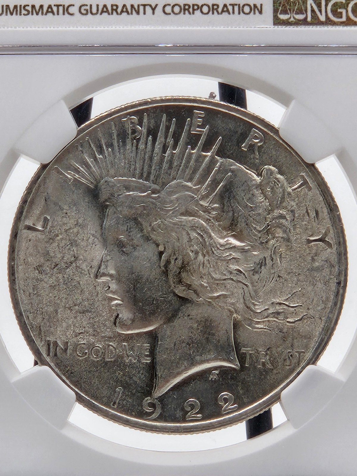 1922-S Peace Silver Dollar NGC MS-62