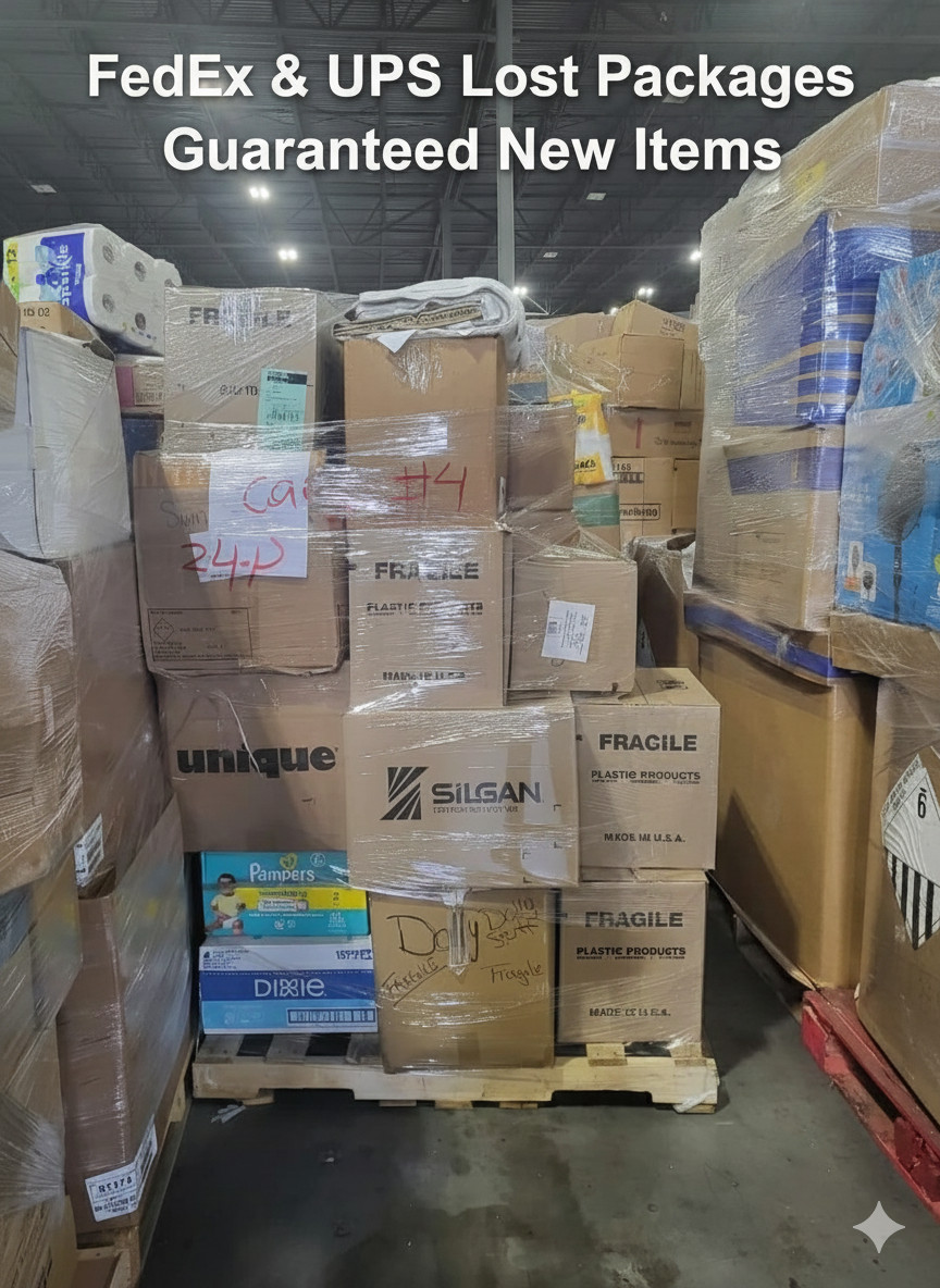 Large Lost Package |Home Goods, Beauty Product, Toys, etc| Surprise Assortment!