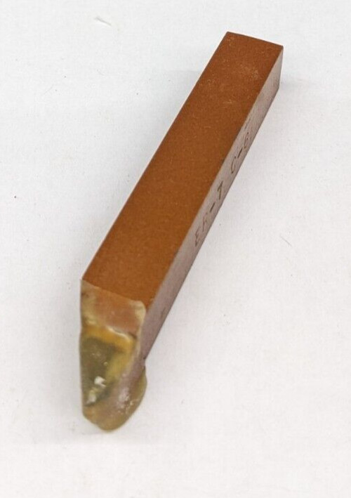 C&H ER-7 Single Point Lathe Tool Bit Carbide Tipped C-6 7/16" Square RH USA
