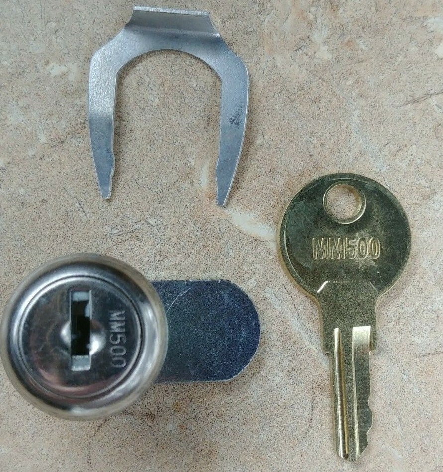 MM500 Lock & Key Set Compatible with Star Max CD5 1918 Model Cash Drawers