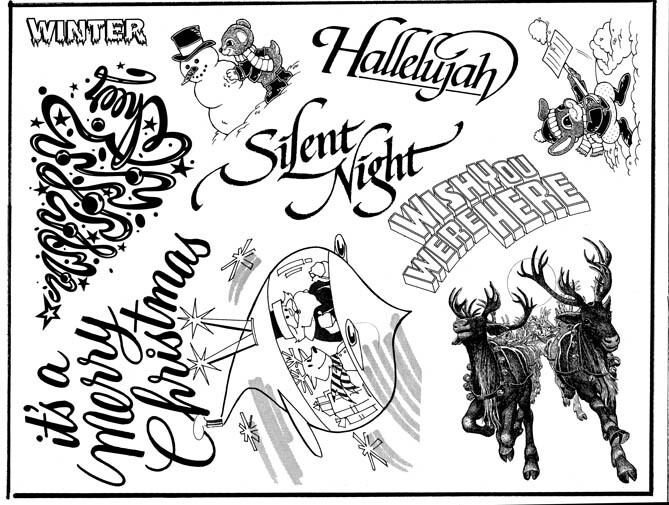 Unmounted Rubber Stamp Plate, Unmounted/Uncut Pink Rubber Stamps