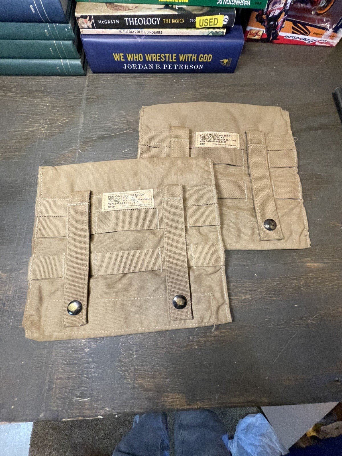 Eagle Industires Side Plate Pocket Set Coyote Brown 9x9 PCG-C-MC-SPP-MS-5SCOY