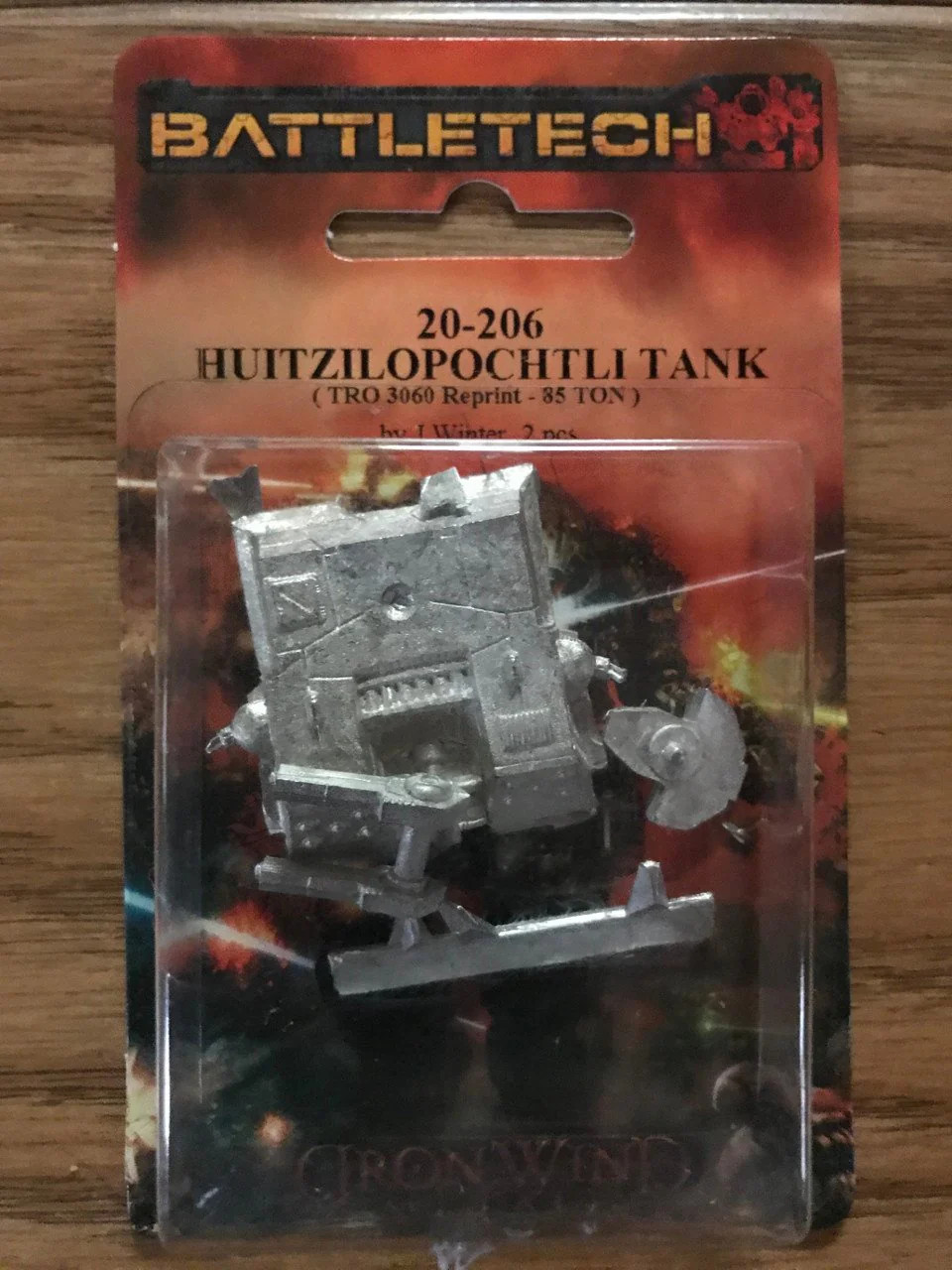 Battletech 20-206 Huitzilopochtli Assault Tank "Huey" (*See Per Order Flat Rate
