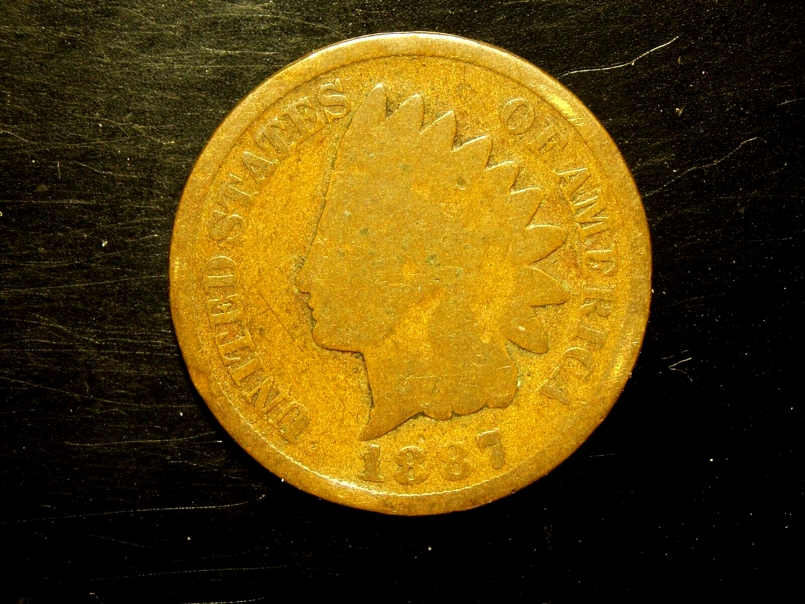 1887 INDIAN HEAD CENT #13