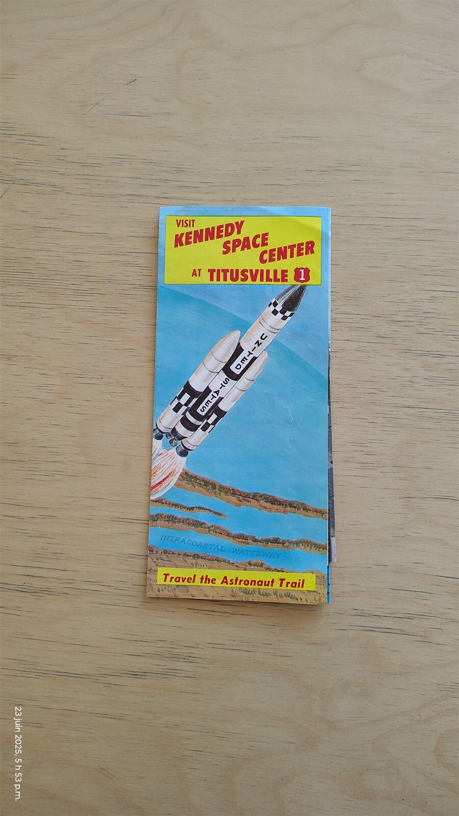 1975  KENNEDY SPACE CENTER SPACE  FLYER PLANNING  AT TITUSVILLE  USA