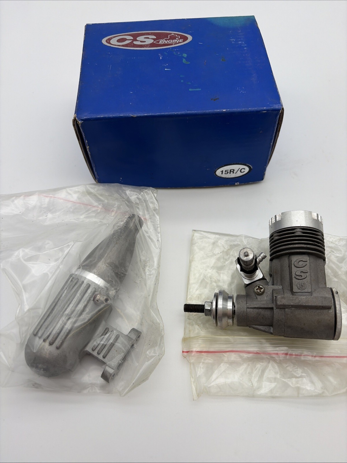 CS Engine 15 R/c Model Airplane RC Engine Used M9