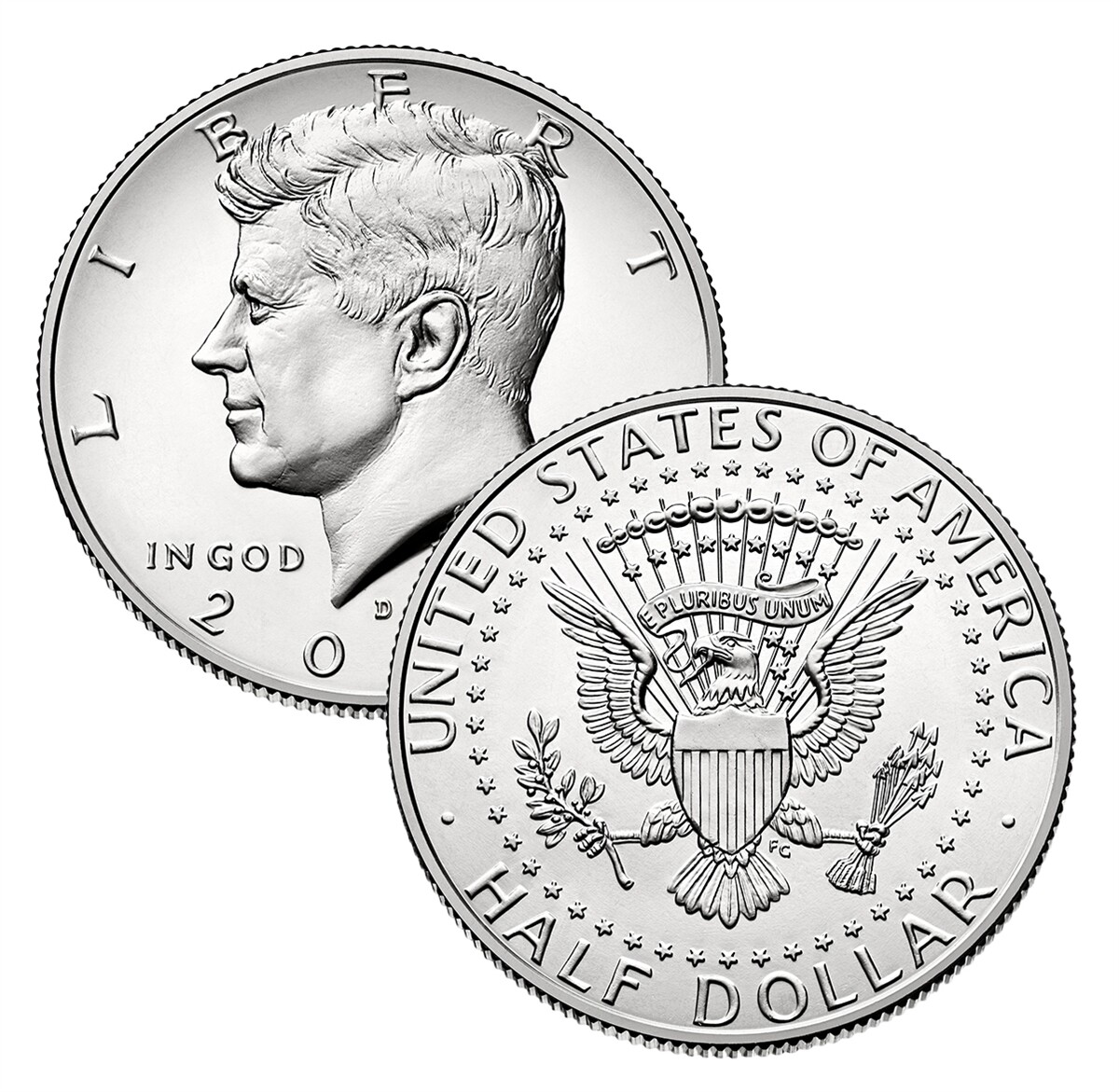 2011 D President Kennedy Half Dollar Fifty Cent Coin U.S Mint Roll Collectible