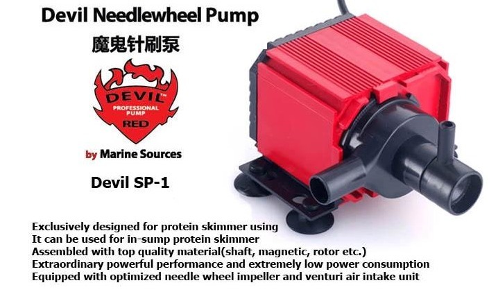 needle wheel rotor pump, special design for Protein Skimmer,marine source SP1