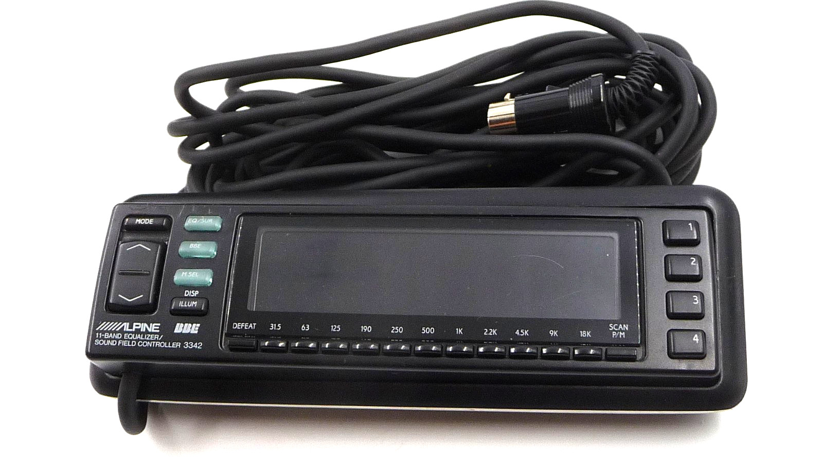 ALPINE 3342 complete in box old school equalizer preamp spectrum analyzer JAPAN