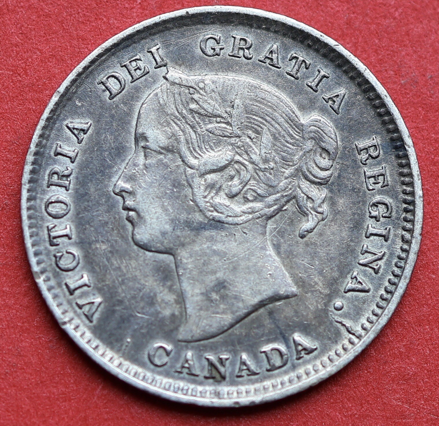 1893 Canada 5 Cents - EF - Lot#10828