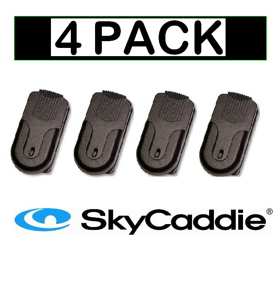 4 Pack Genuine SkyCaddie Belt Clip SGXW SGX SG5 SG3 SG3.5 SG4 Breeze Touch Aire