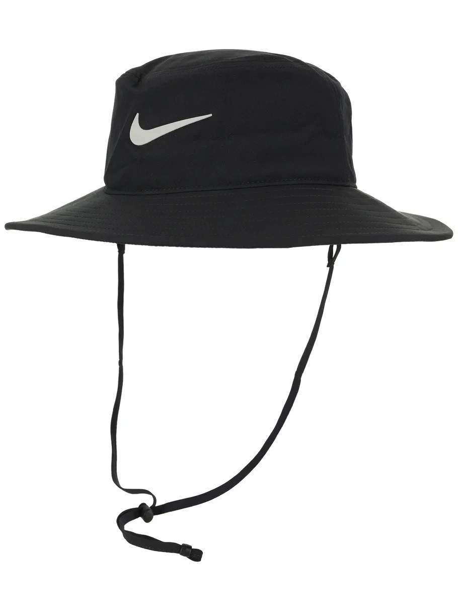 NEW! NIKE [M] Adult DRI-FIT UV Golf Hat Bucket Cap-Black/Smoke Grey, HJ7158-010