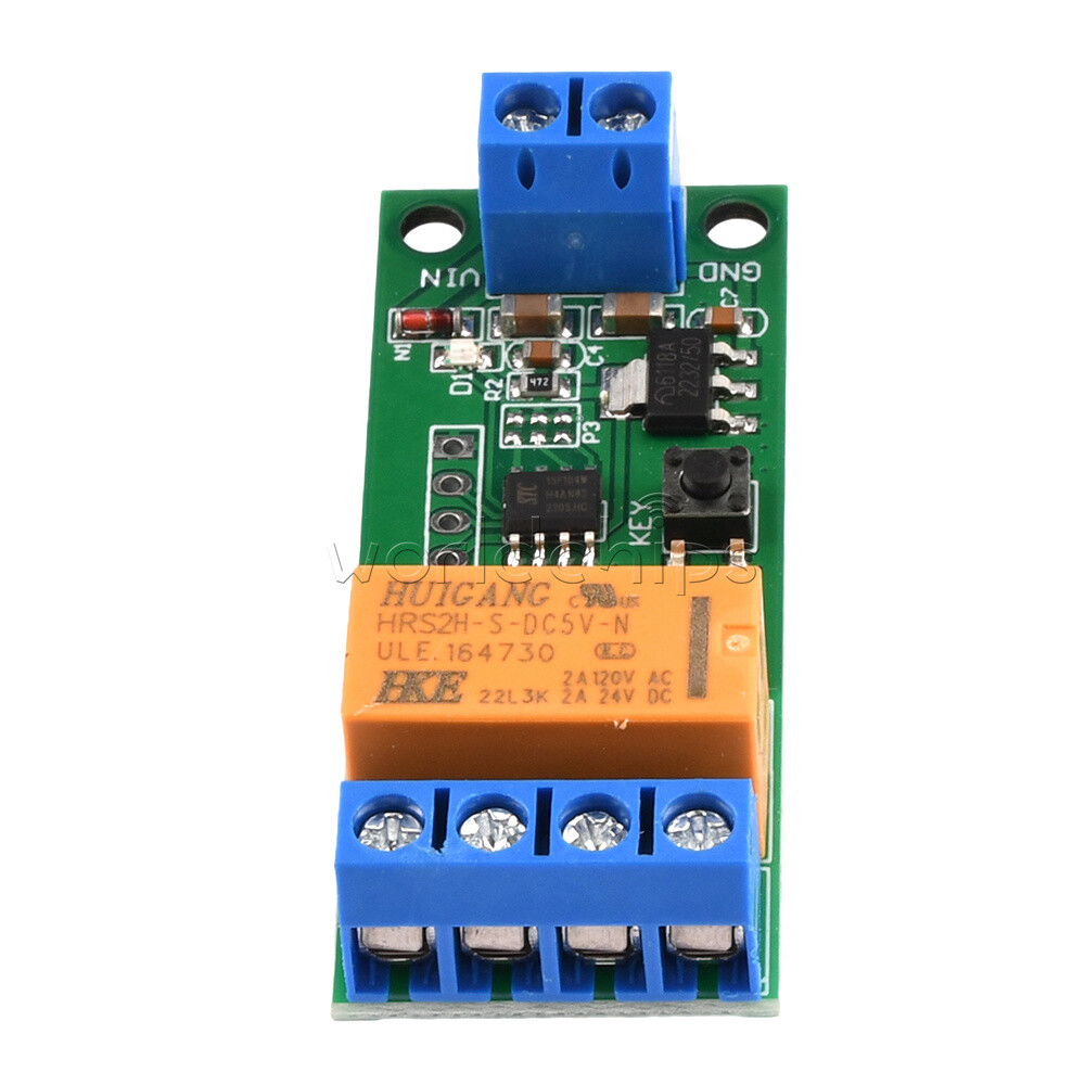 DC5/6/9/12V Motor Reverse Polarity Module Time Adjustable Delay Relay Module New