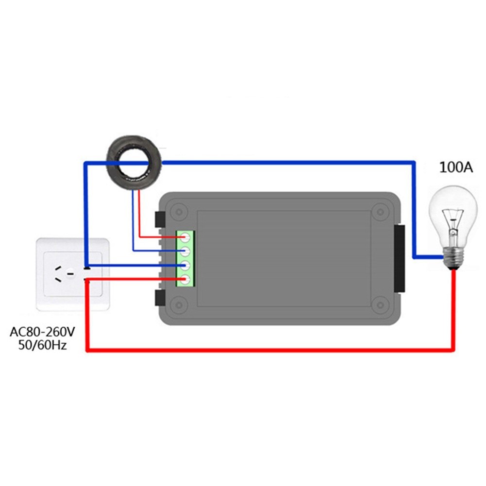 Effortlessly Track and Control Energy Consumption with LCD Power Meter