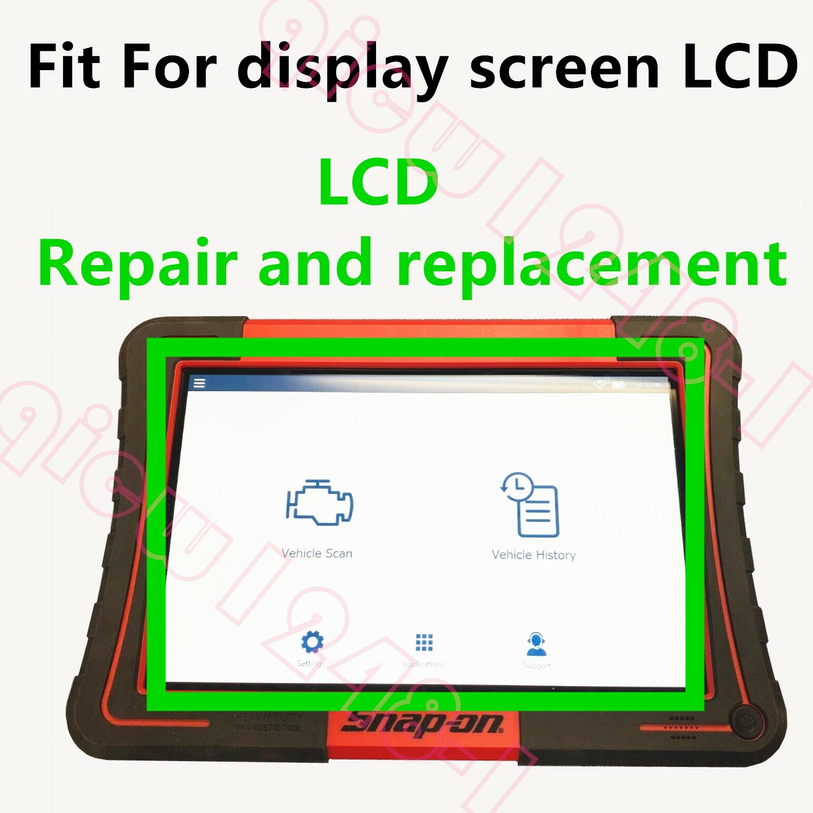 Fit For Snap-On Pro-Link Edge EEHD189090 Display screen LCD Repair Replacement