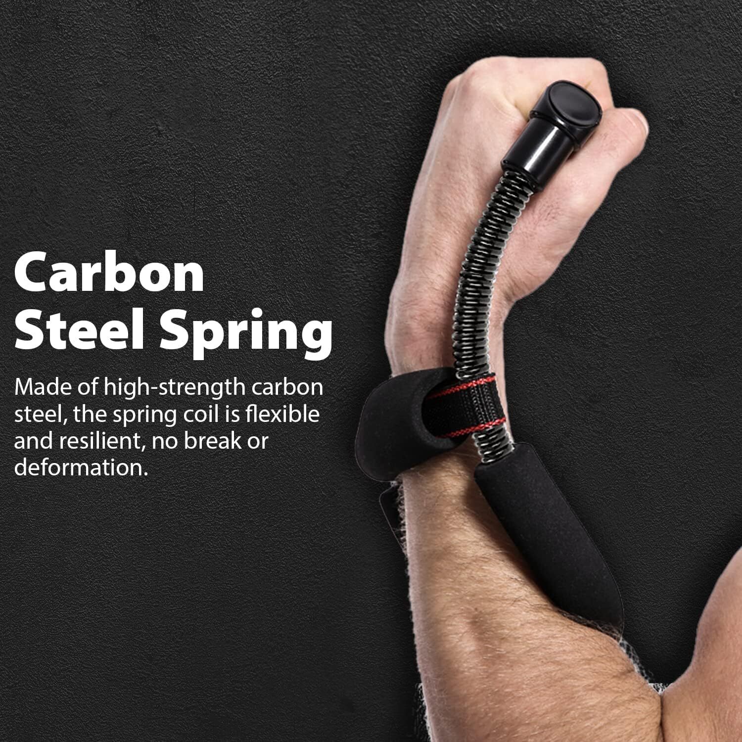 Forearm Wrist Strength Trainer, Adjustable Tension for Strength - Hand
