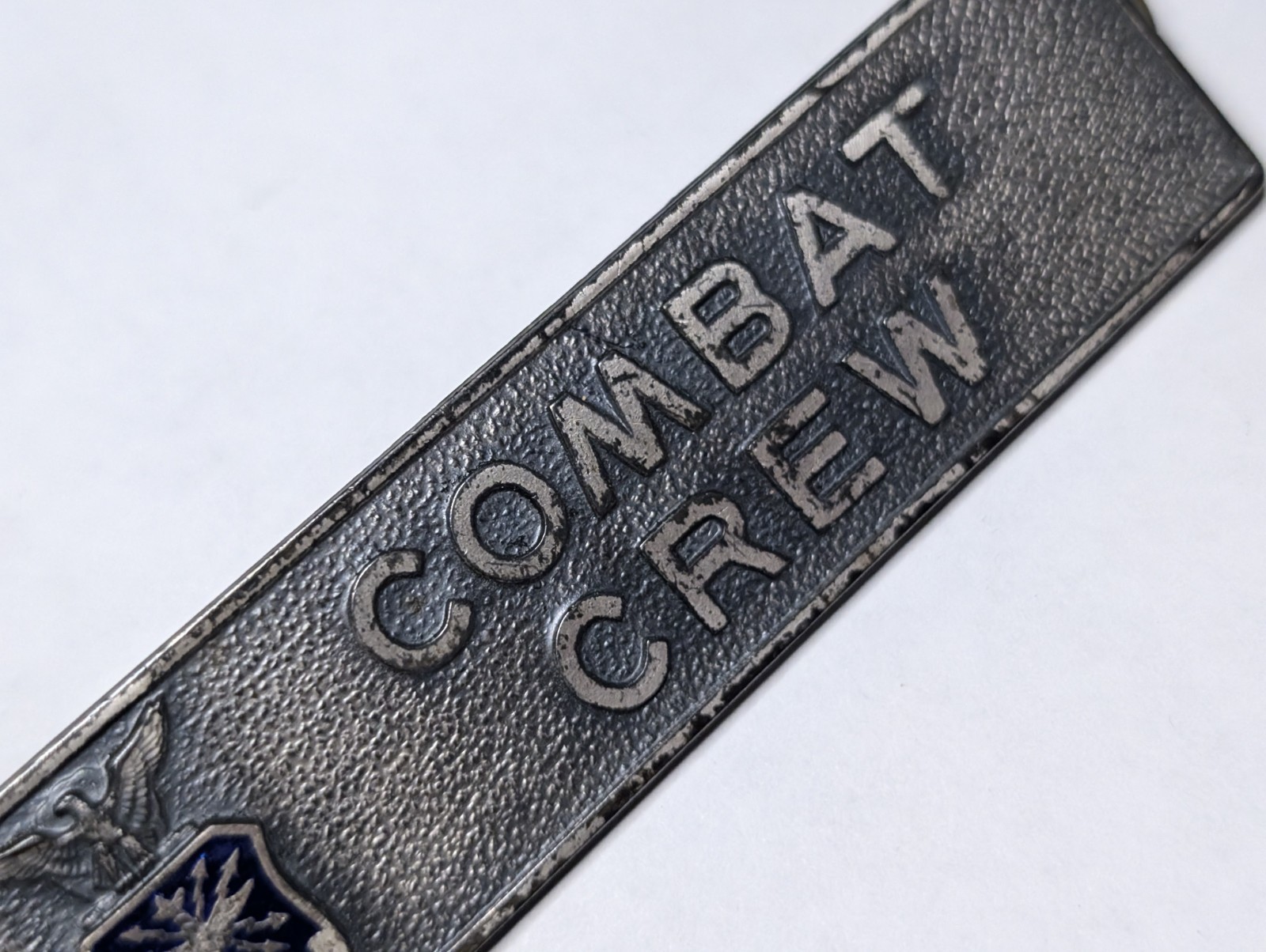 USAF US Air Force Combat Crew Badge Pin NS Meyer Sterling Silver 23.25 Grams 3"