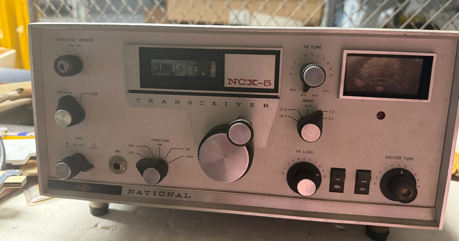 NATIONAL NCX-5 TRANSCEIVER