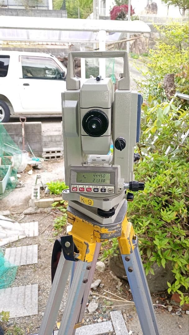Surveying equipment total station Sokkia SET6ES operation confiRMed