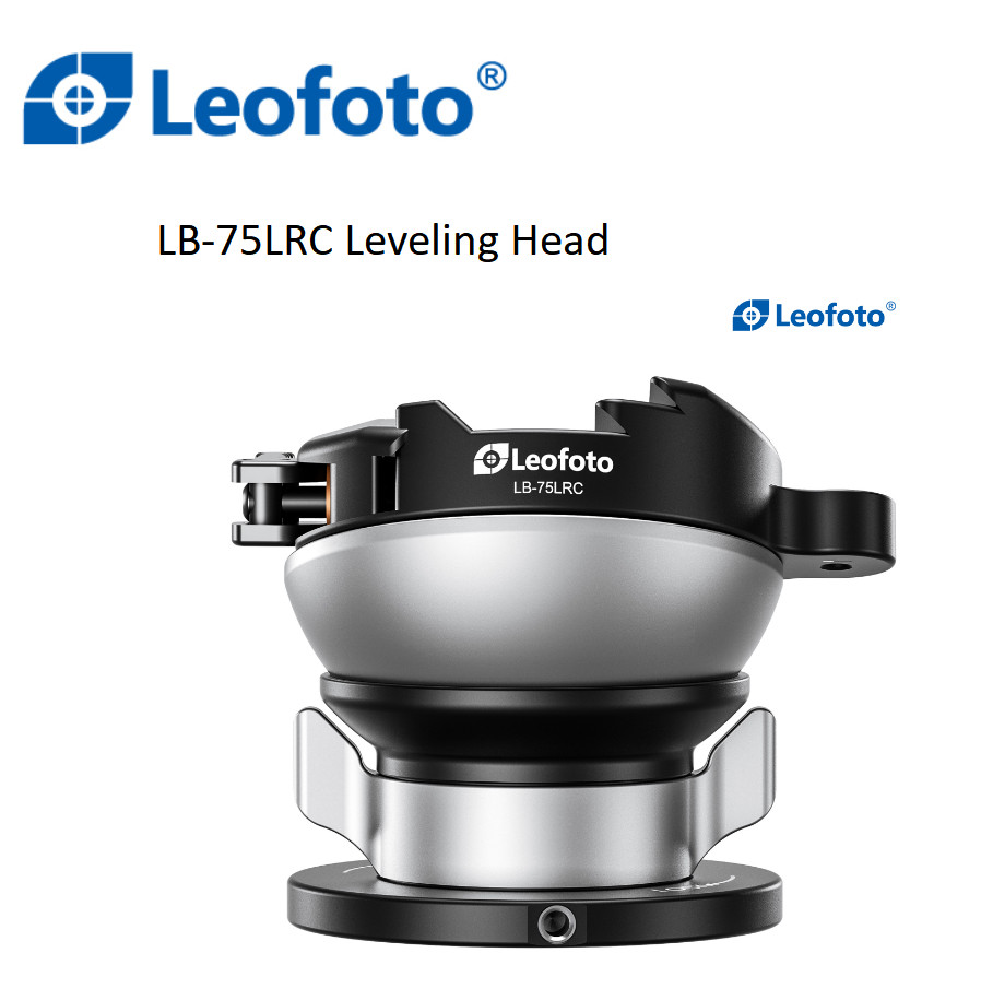 New Leofoto LB-75LRC Leveling Head with Butterfly Handle/Easy Control/Load:55lb