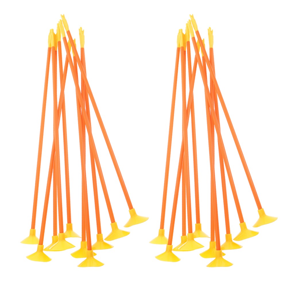 40 PCS Indoor Play Suction Cup Arrows Kids Archery Target Practice