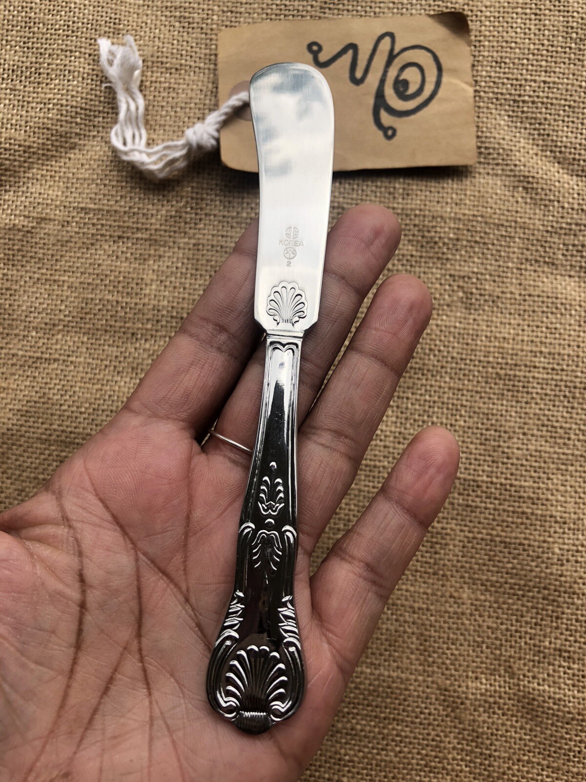 World Tableware WT Butter Knife EMBELLISHED!