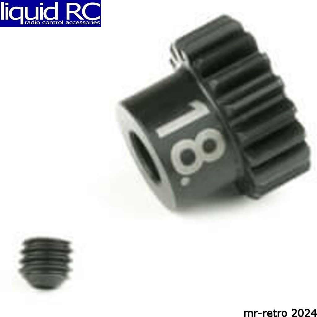 Tekno RC 4278 5mm Bore Mod 0.8 Pinion Gear (18t Hardened Steel Etched