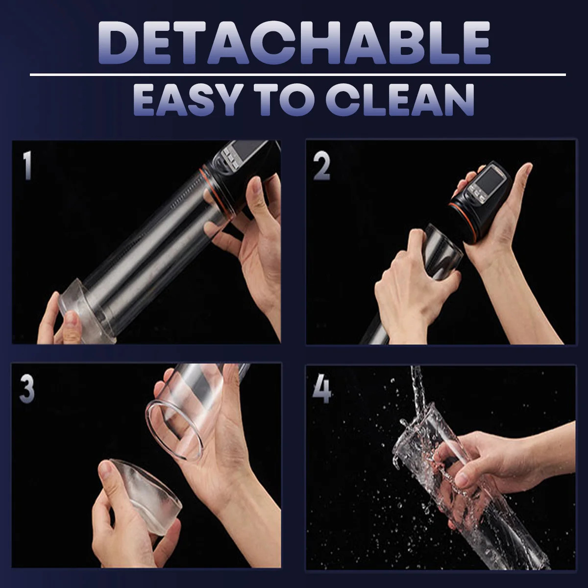Penis Pump for Male ED Enhancement Erectile Enlargement Penis Enlarger BG Vacuum
