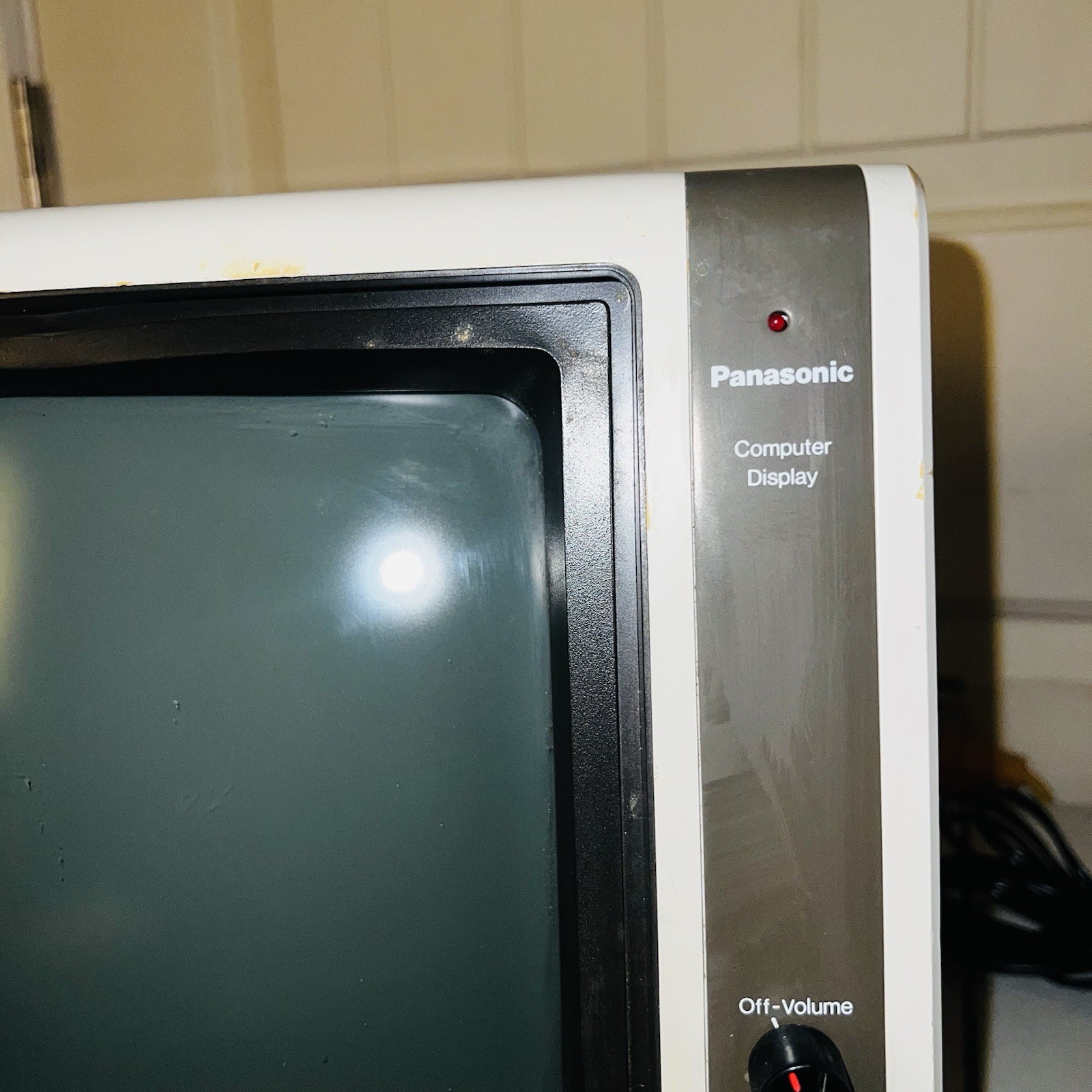 1983 Panasonic TR-120MDPA 12” Computer Display - Japan Made - READ
