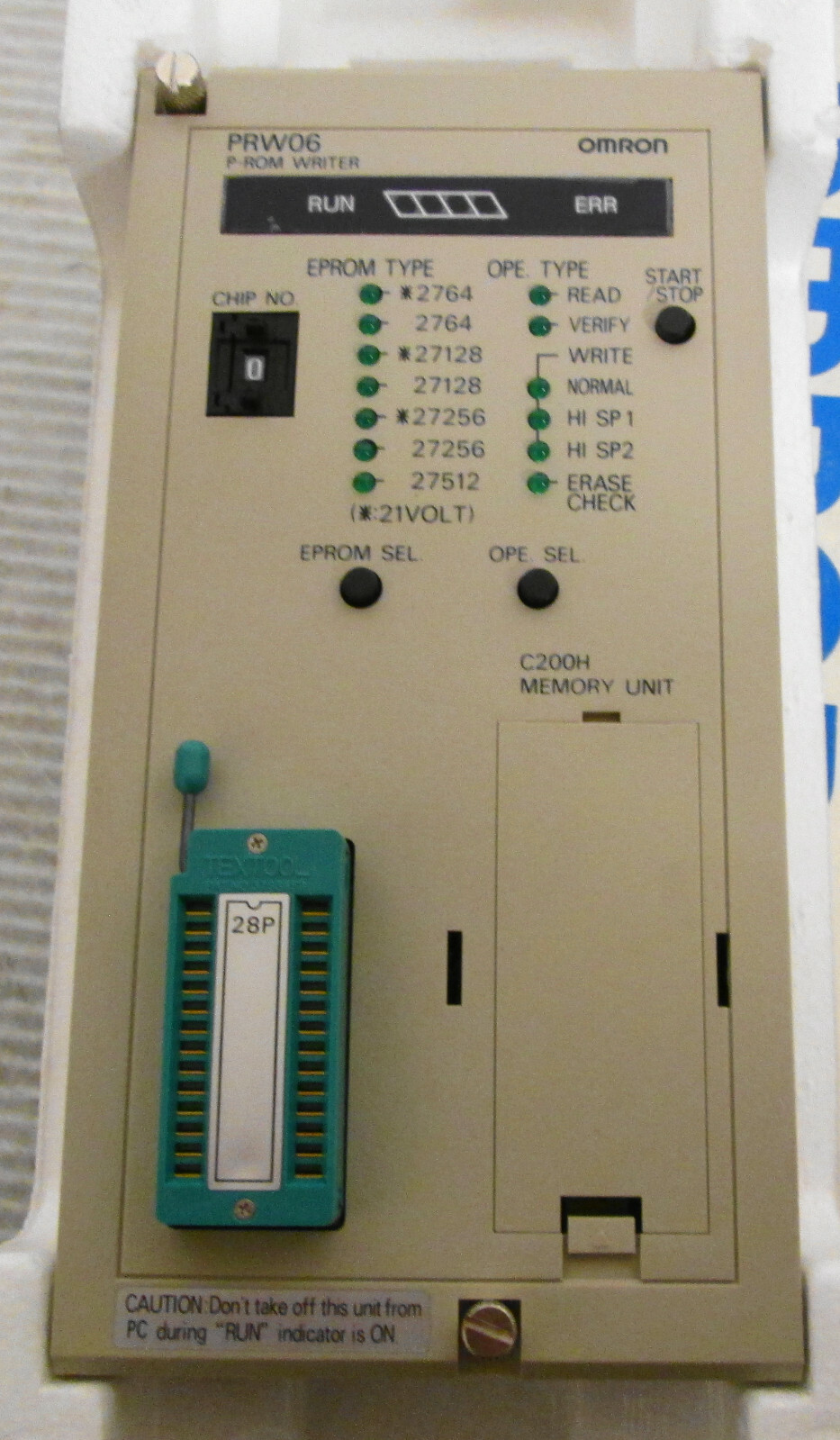 Omron C500-PRW06 P-ROM Writer 21V