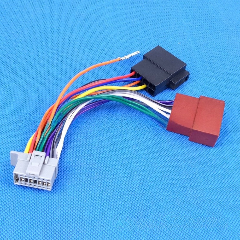 16 Pin ISO Wiring Harness Adapter for ALPINE Car Radios Stereo Audio Connection