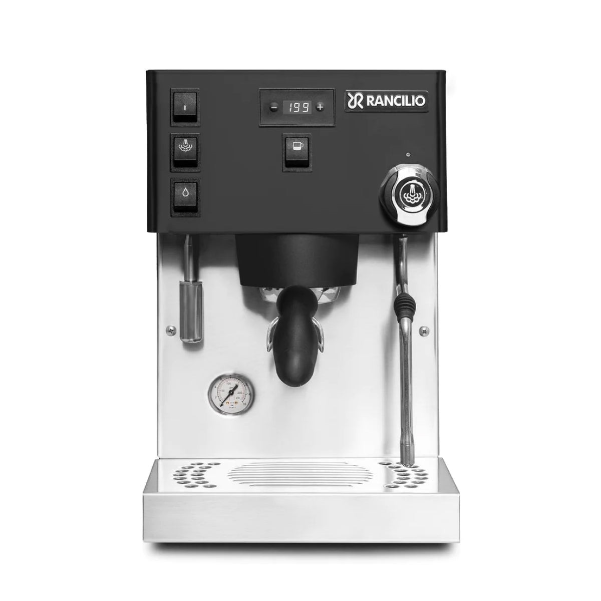 Rancilio Silvia Pro X Espresso Machine | Dual Boiler | PID Control | Black