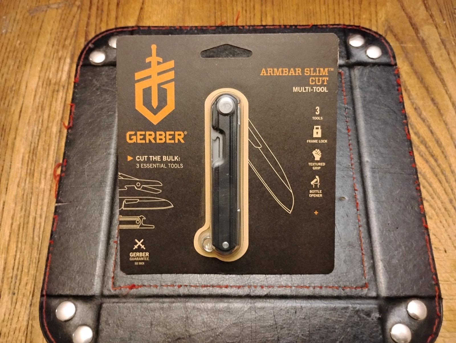 Gerber Armbar Slim Cut Multi Tool 2.5" S.S. Blade Scissor Bottle Opener 2.1 O.Z