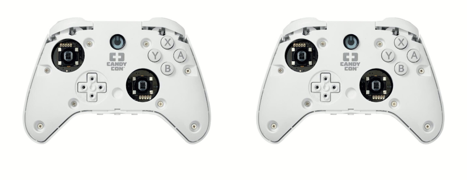 Lot of 2 CANDY CON Base Unit Customizable Wireless Bluetooth Controller