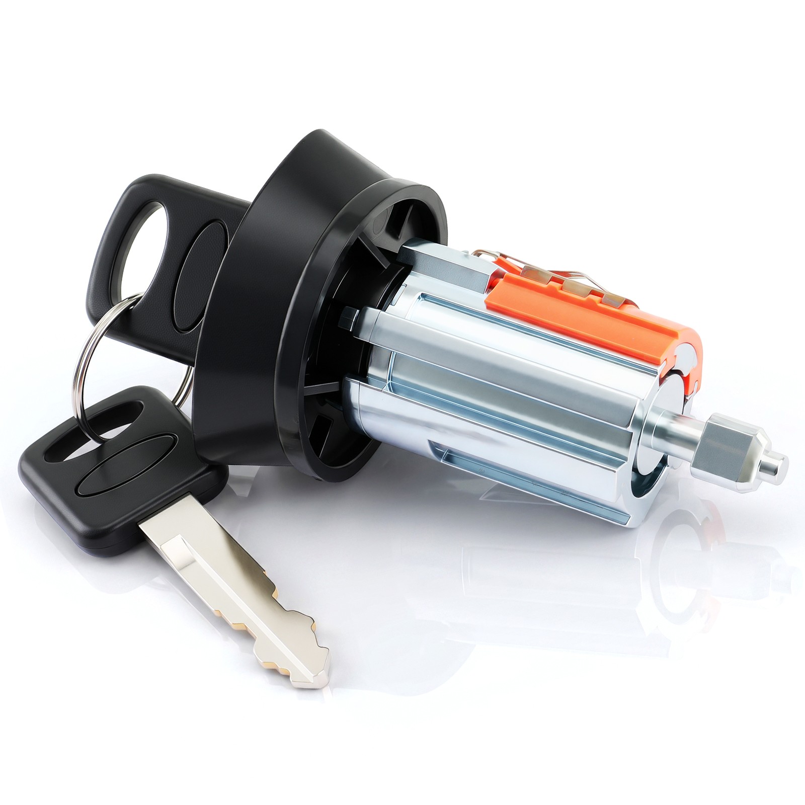 New Ignition Lock Cylinder w/2 Keys for Ford F150 1996-2004 F250 F350 1996-2007